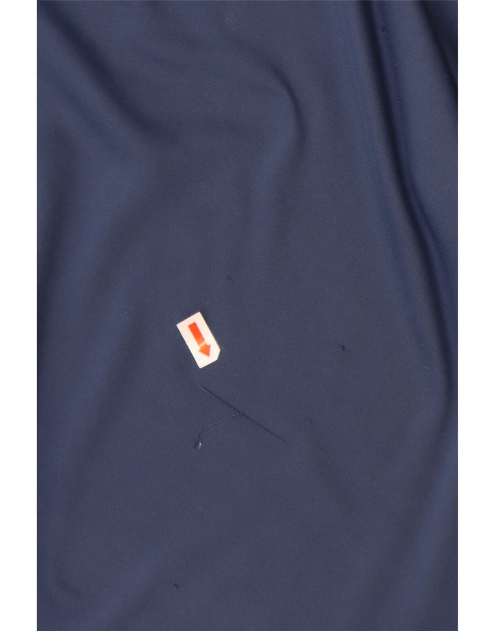 ADIDAS Mens Polo Shirt Small Navy Blue Polyester