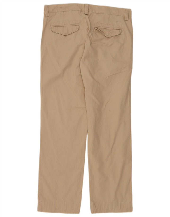 Timberland Mens Chino Trousers W32 L30 Beige Cotton