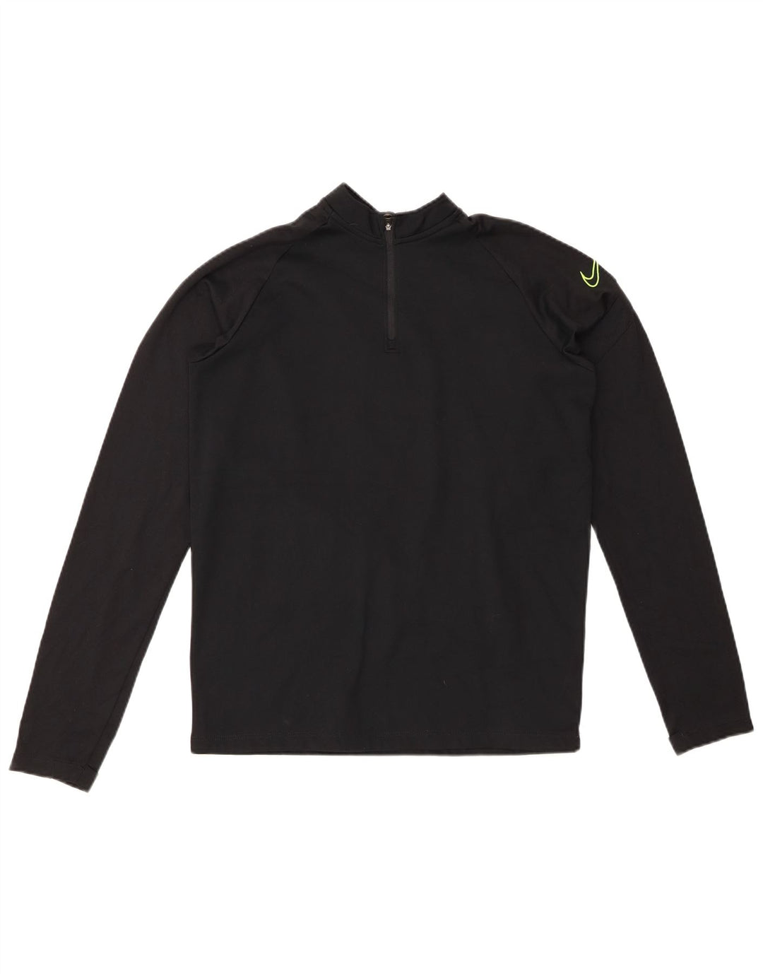 NIKE Boys Dri Fit Graphic Pullover Tracksuit Top 13-14 Years XL Black