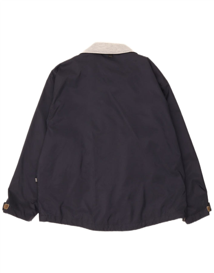 Invicta Mens Windbreaker Jacket UK 38 Medium Navy Blue