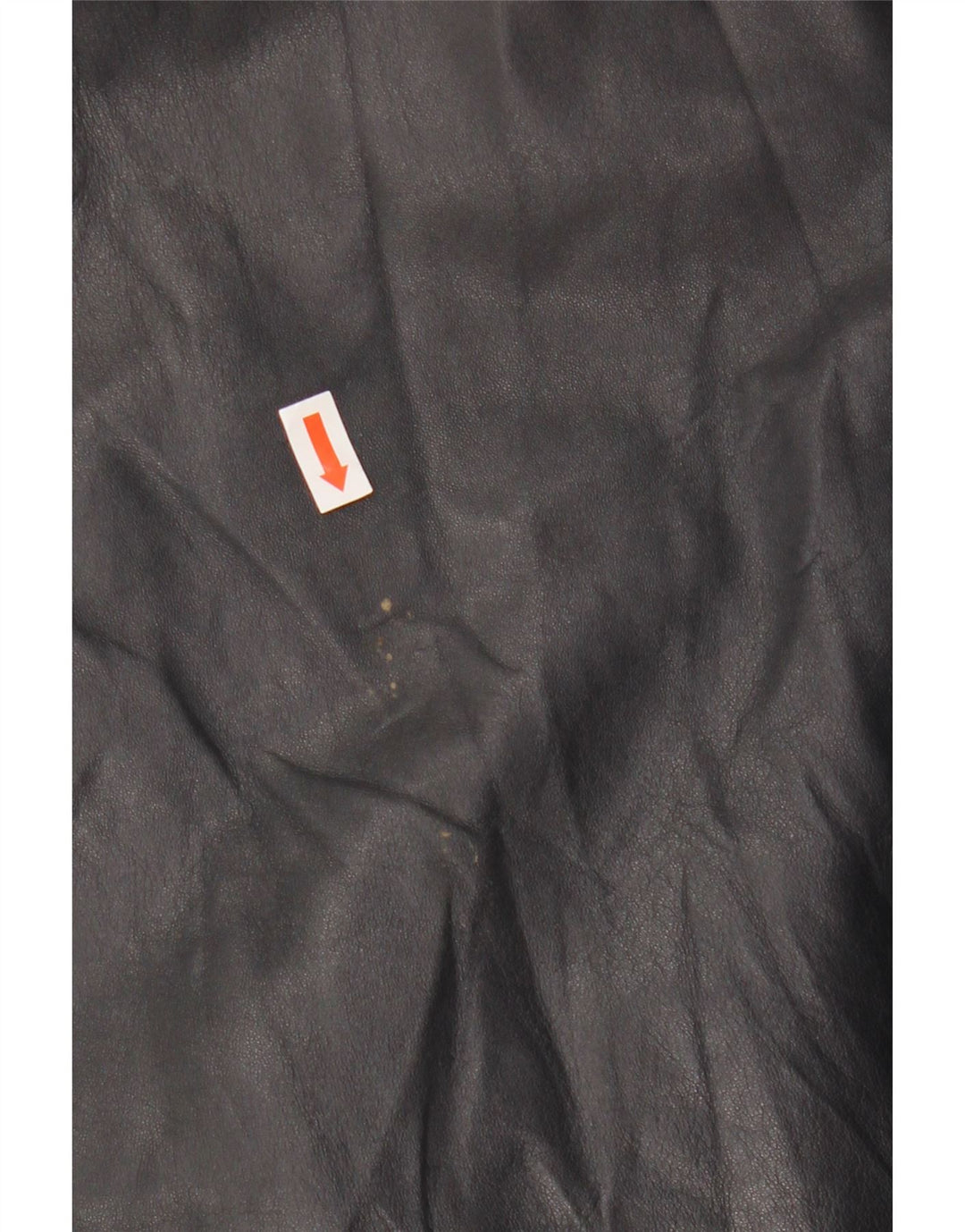 PER ME Womens Leather Jacket UK 22 2XL Black Leather