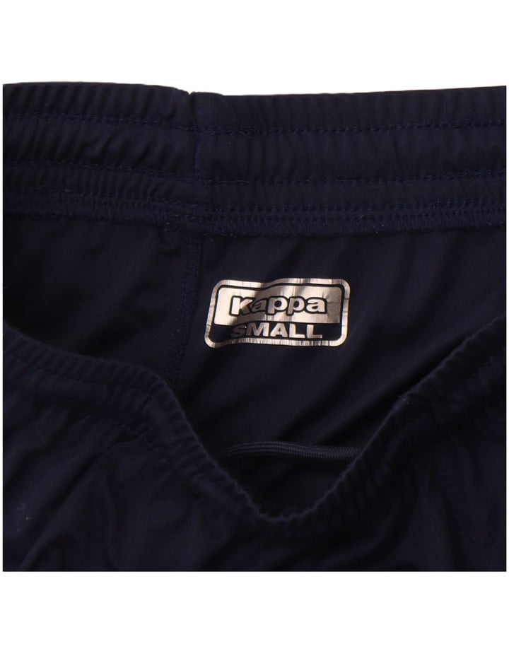 KAPPA Mens Graphic Sport Shorts Small Navy Blue
