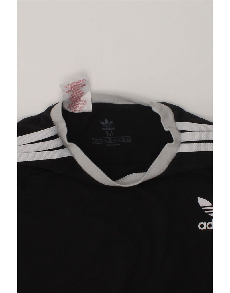 ADIDAS Boys T-Shirt Top 11-12 Years Medium  Black Cotton | Vintage Adidas | Thrift | Second-Hand Adidas | Used Clothing | Messina Hembry 