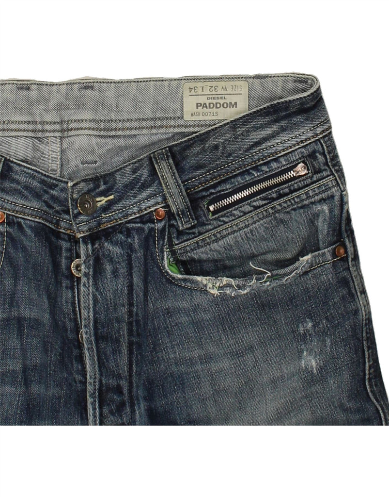 DIESEL Mens Paddom Distressed Slim Jeans W32 L34  Blue Cotton | Vintage Diesel | Thrift | Second-Hand Diesel | Used Clothing | Messina Hembry 