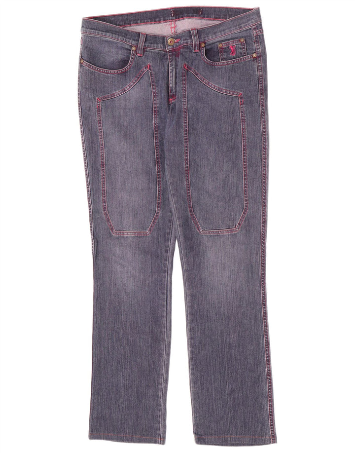 Jeckerson Womens Slim Jeans  W34 L30 Blue Cotton