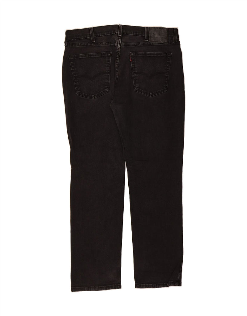 LEVI'S Mens 514 Straight Jeans W33 L30 Black Cotton Vintage Levi's and Second-Hand Levi's from Messina Hembry 