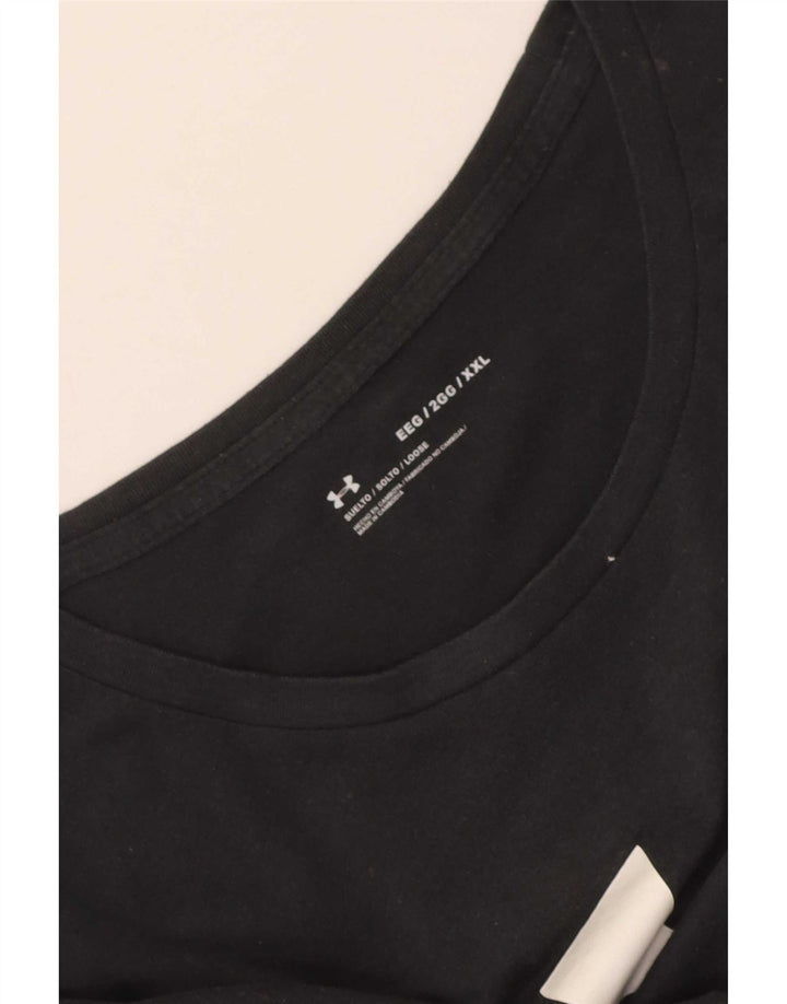 Under Armour Mens Graphic T-Shirt Top 2XL Black