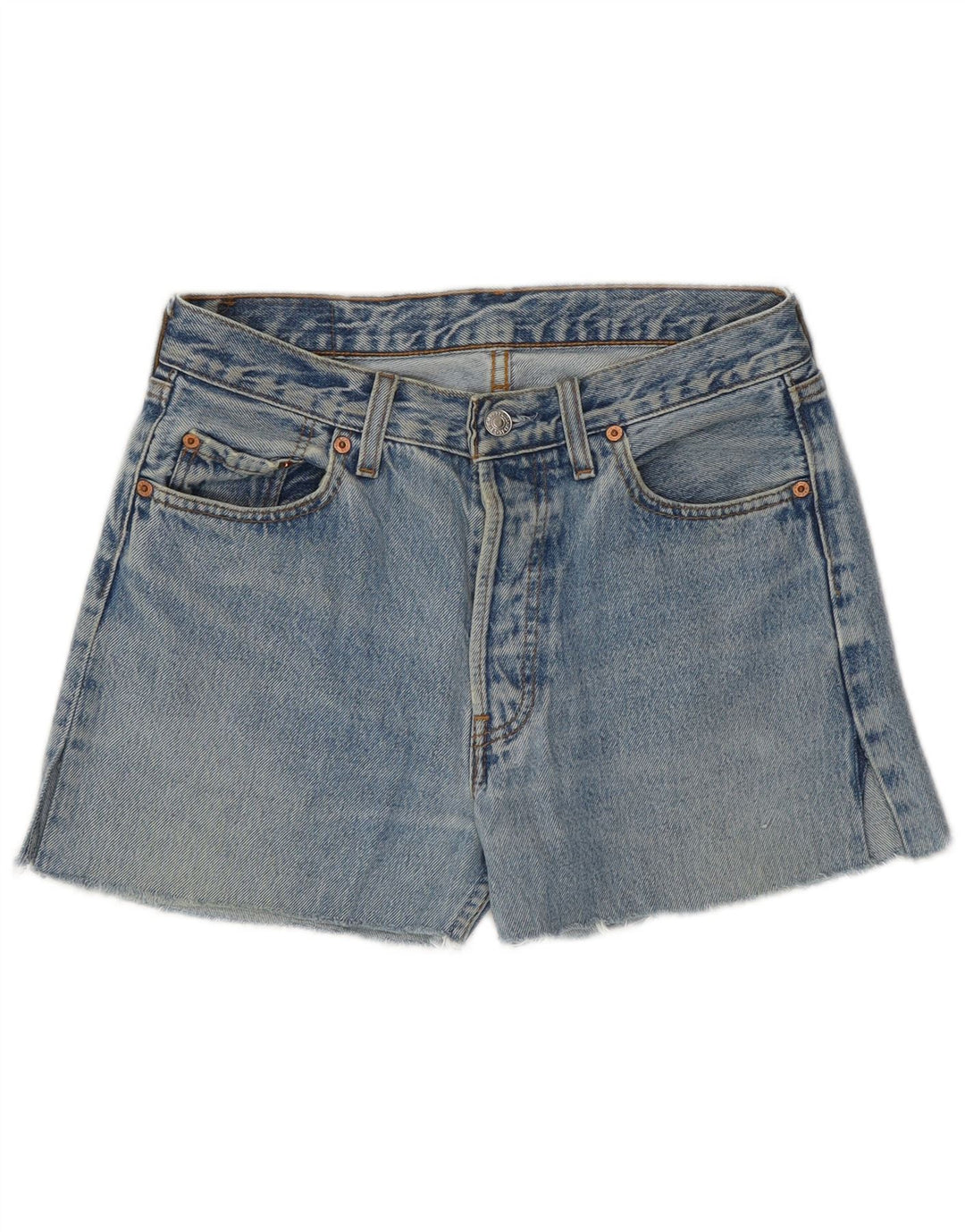 Levi's Womens Denim Shorts W28 Medium Blue