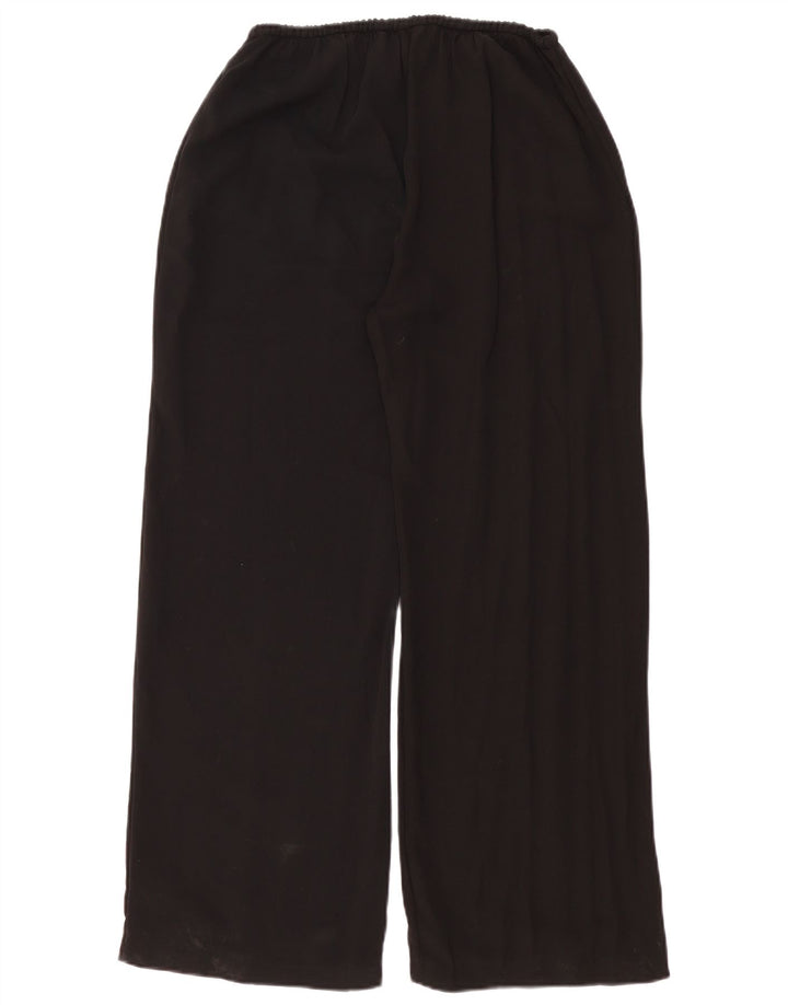 Zara Womens Tracksuit Trousers UK 14 Large Black