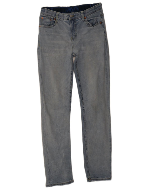 Levi's Girls 502 Slim Jeans 15-16 Years W29 L31 Blue Cotton