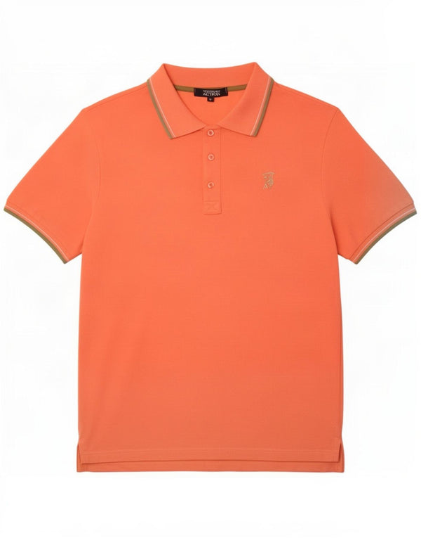 Trussardi Mens Action Polo Shirt XL Orange