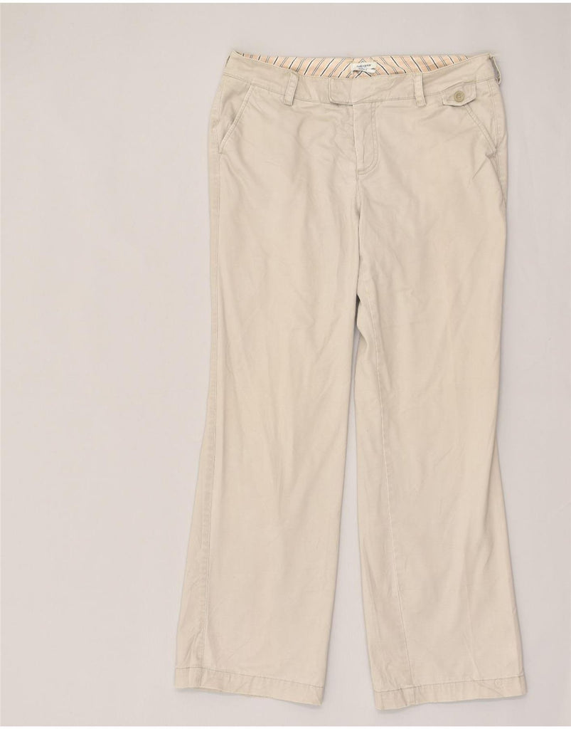 DOCKERS Womens Straight Chino Trousers US 10 Large W32 L31 Off White | Vintage Dockers | Thrift | Second-Hand Dockers | Used Clothing | Messina Hembry 