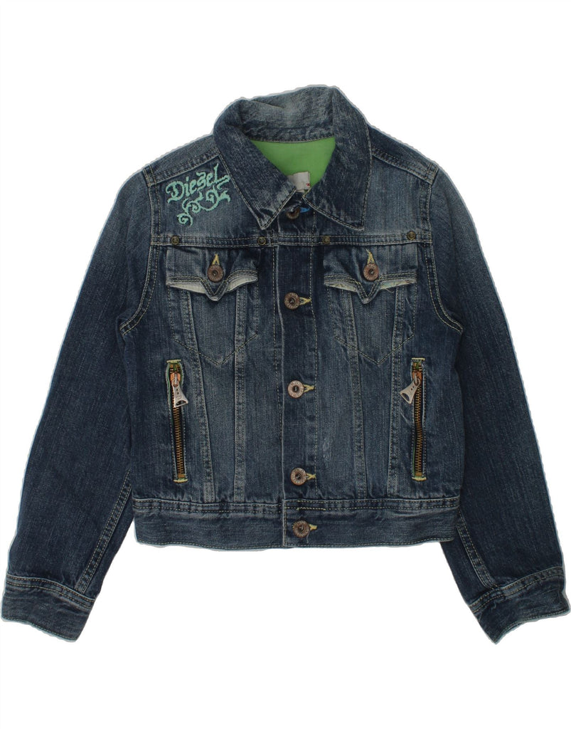 DIESEL Boys Denim Jacket 5-6 Years XS Blue Cotton | Vintage Diesel | Thrift | Second-Hand Diesel | Used Clothing | Messina Hembry 