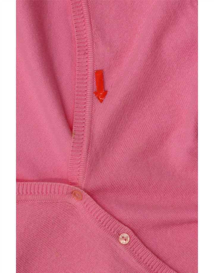Zara Womens Cardigan Sweater UK 10 Small Pink