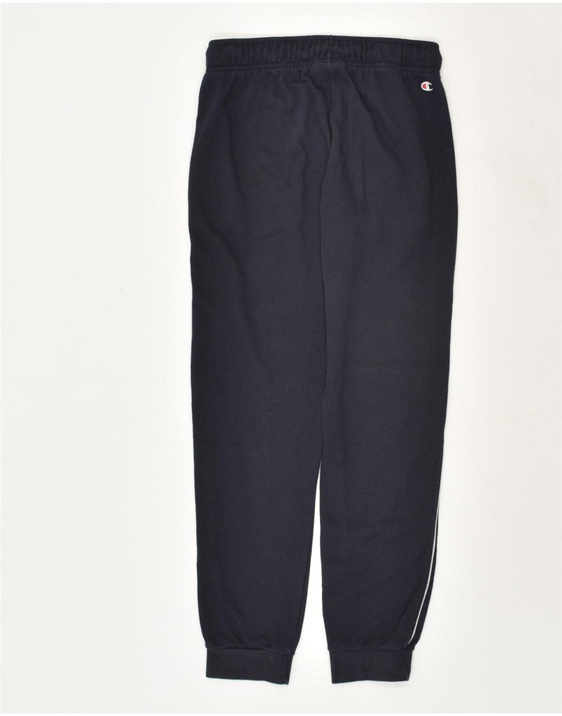 CHAMPION Boys Tracksuit Trousers Joggers 11-12 Years Large Navy Blue | Vintage Champion | Thrift | Second-Hand Champion | Used Clothing | Messina Hembry 