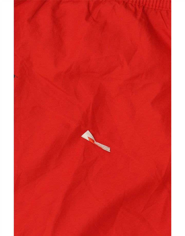 Diesel Mens Graphic Swimming Shorts Medium Red Polyester