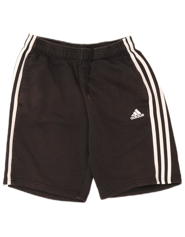Adidas Boys Sport Shorts 15-16 Years Black Cotton