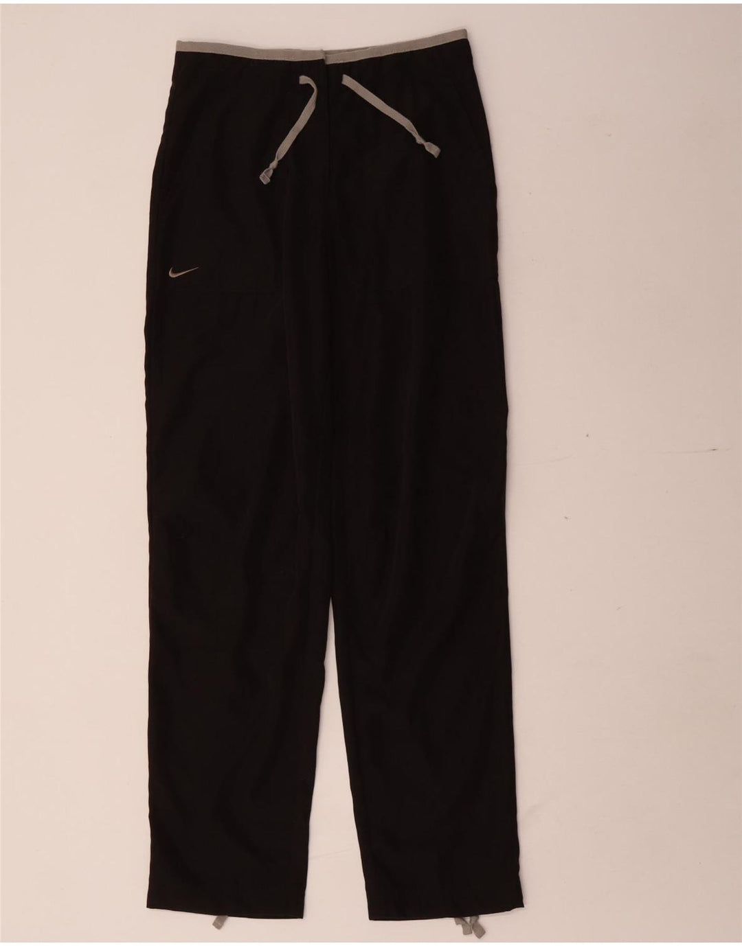 Nike Womens Tracksuit Trousers UK 6 XS  Black Polyester