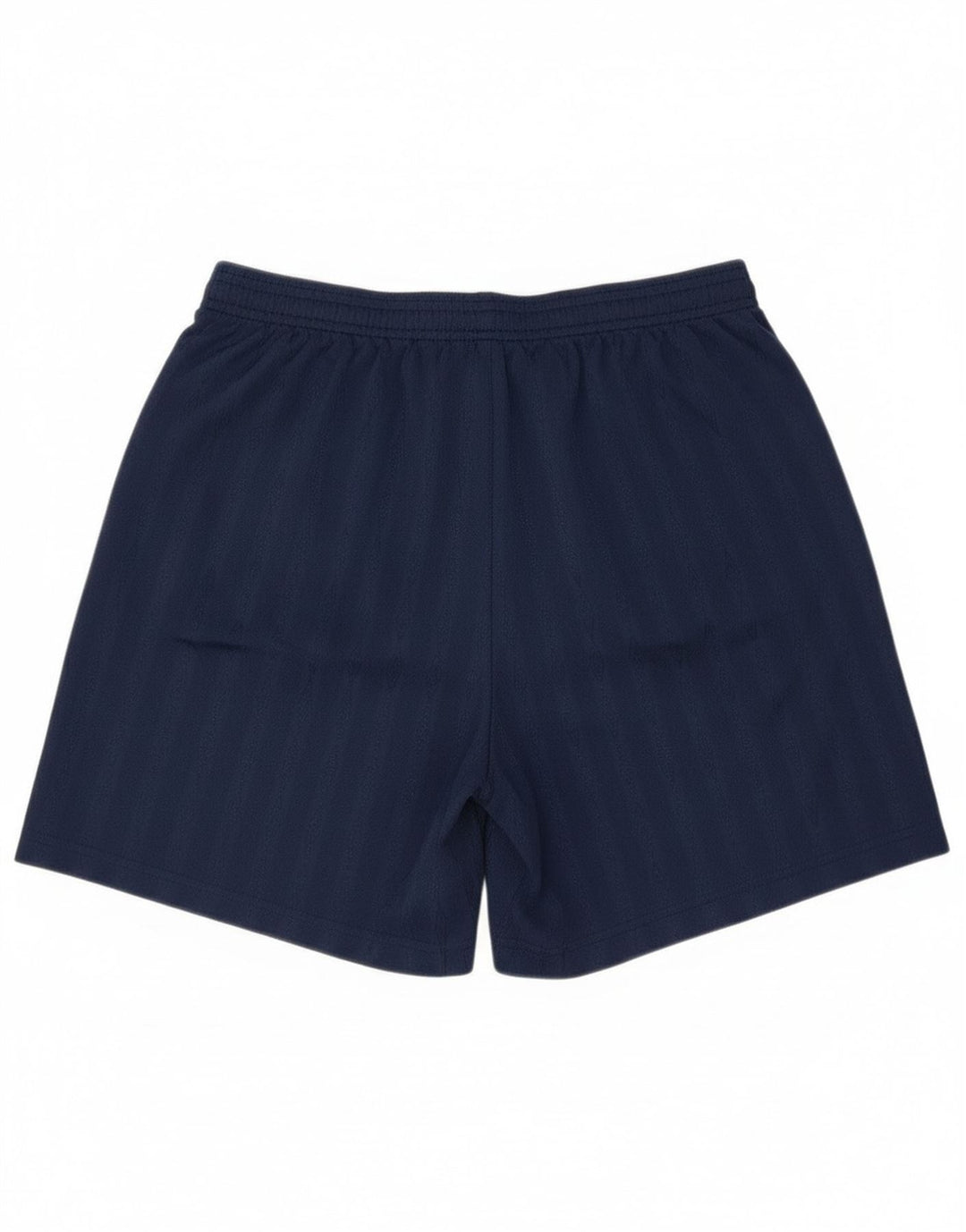 Umbro Mens Sport Shorts Large Navy Blue Striped Polyester