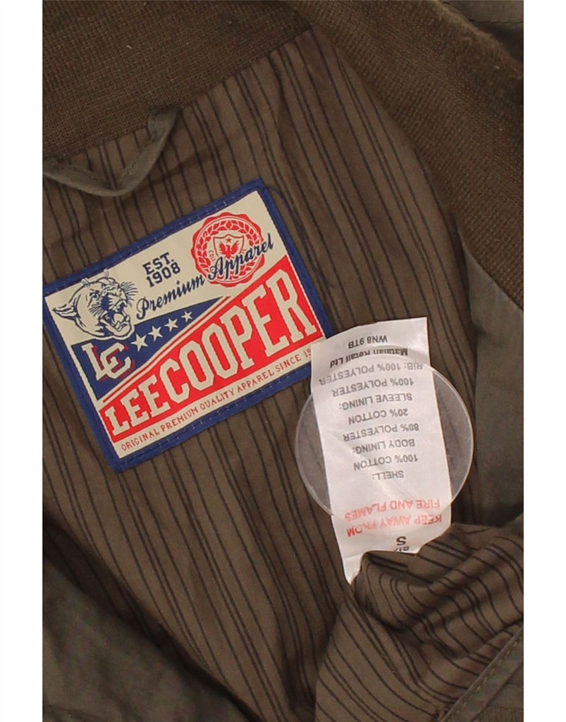 LEE COOPER Mens Utility Jacket UK 34 Small Khaki Cotton Vintage Lee Cooper and Second-Hand Lee Cooper from Messina Hembry 