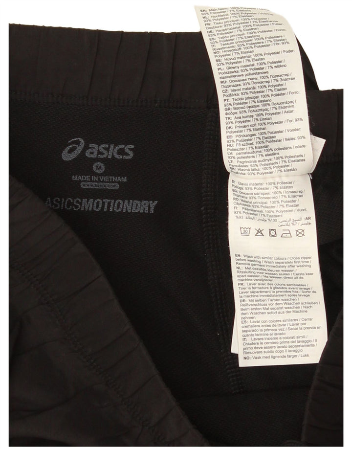 Asics Womens Sport Shorts UK 14 Medium  Black Polyester