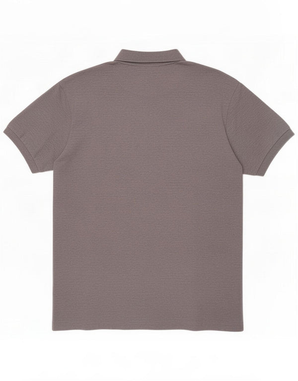 Kappa Mens Polo Shirt 3XL Grey Cotton