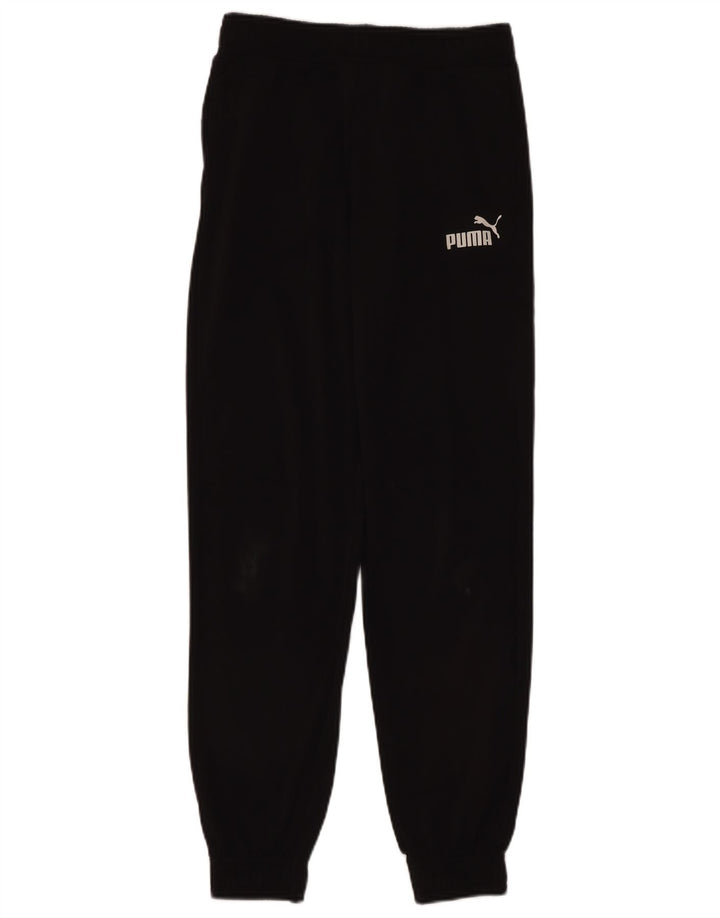 PUMA Boys Tracksuit Trousers Joggers 13-14 Years  Black