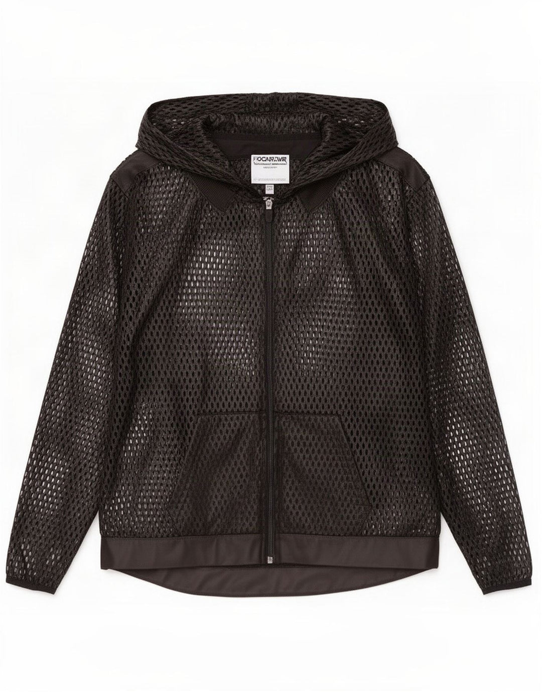 Adidas Womens Hooded Tracksuit Top Jacket UK 10 Small Black