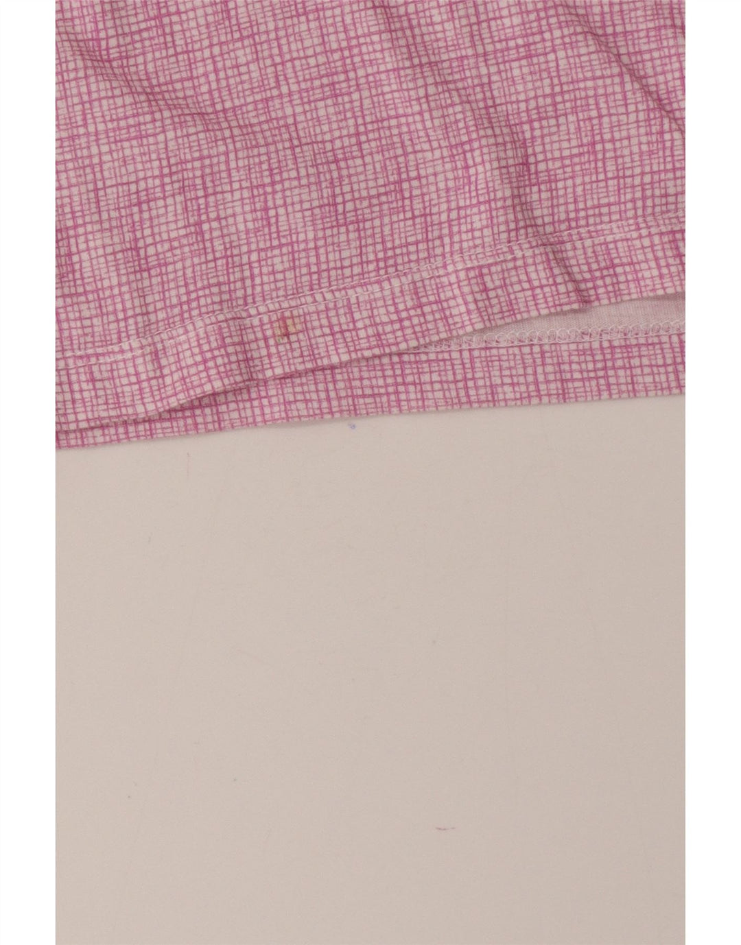 Ted Baker Mens Polo Shirt Size 5 XL Purple Check Cotton