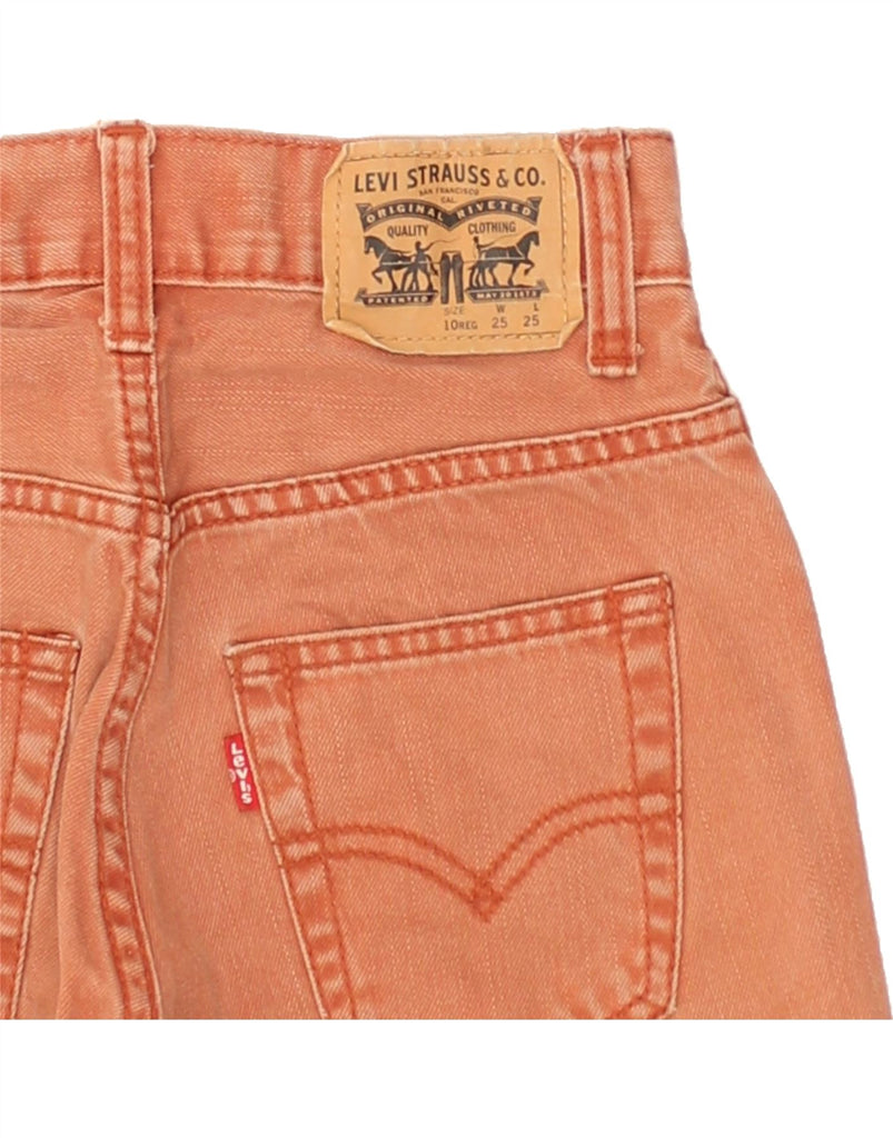 LEVI'S Boys 511 Slim Jeans 9-10 Years W25 L25 Orange Cotton | Vintage Levi's | Thrift | Second-Hand Levi's | Used Clothing | Messina Hembry 