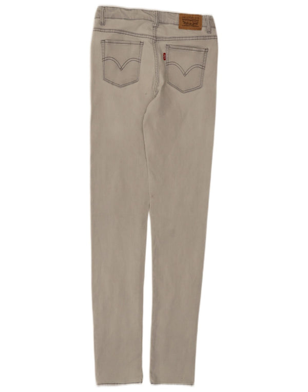 Levi's Girls 720 High Waist Super Skinny Jeans 13-14 Years W24 L30 Grey