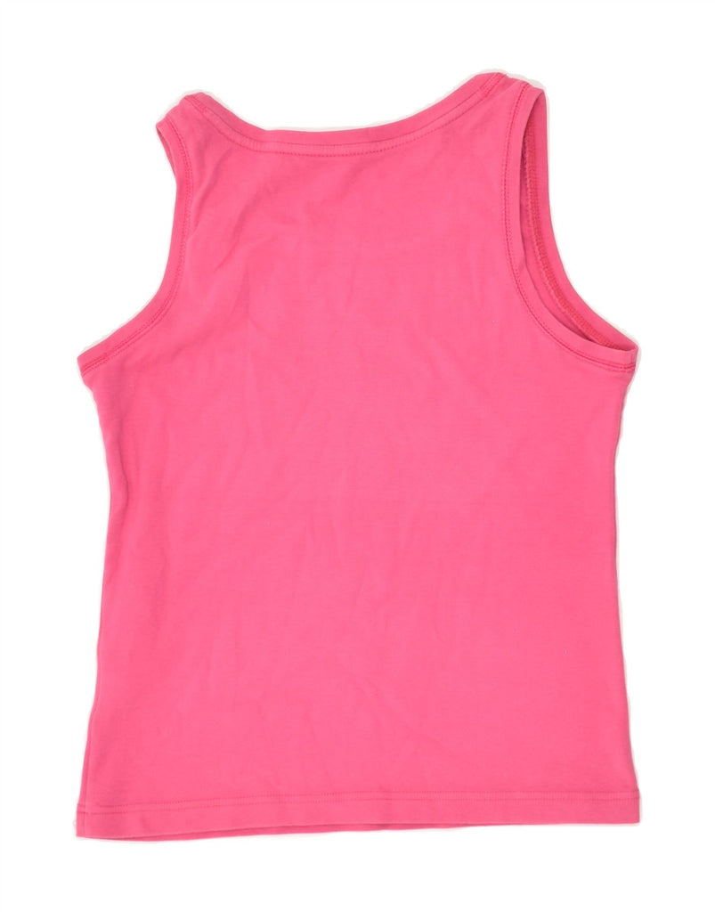 NIKE Womens Vest Top UK 10 Small Pink Cotton | Vintage Nike | Thrift | Second-Hand Nike | Used Clothing | Messina Hembry 