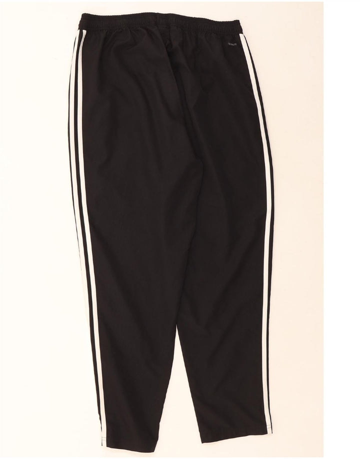 ADIDAS Mens Climalite Tracksuit Trousers XL Black Polyester