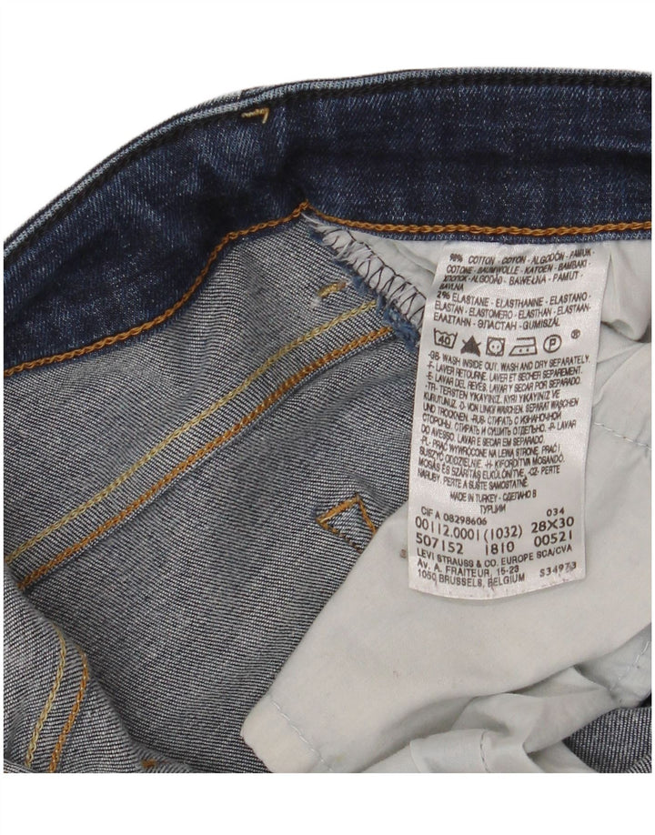 Levi's Womens Skinny Jeans W28 L30 Blue Cotton