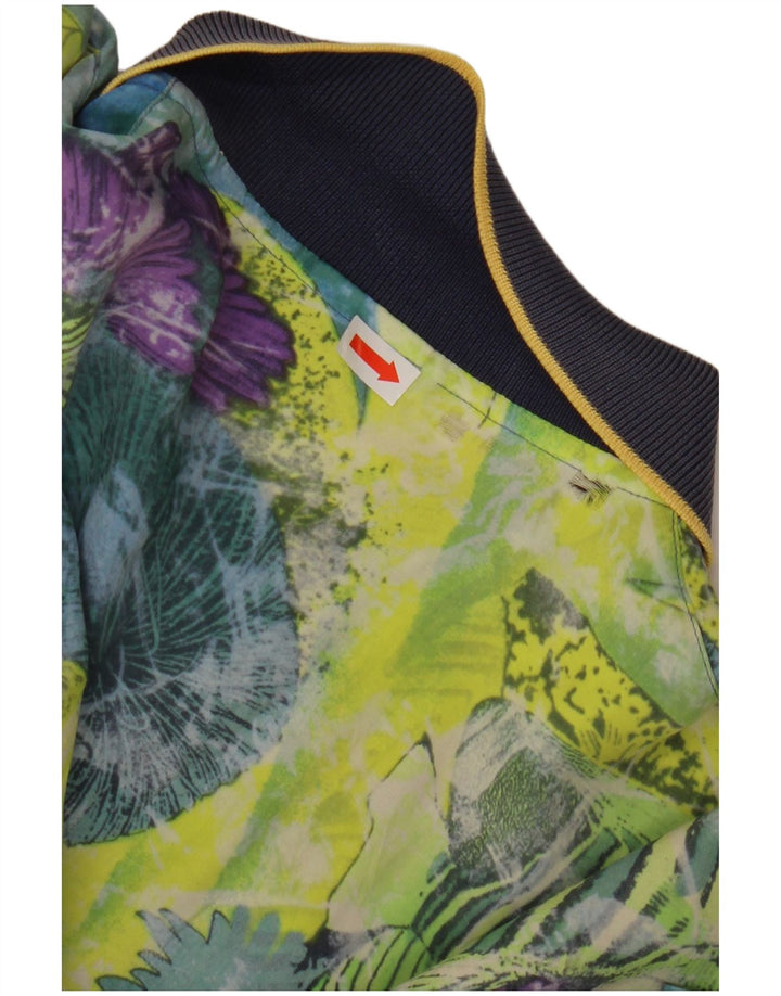 CARREL Mens Abstract Pattern Short Sleeve Shirt Small Multicoloured