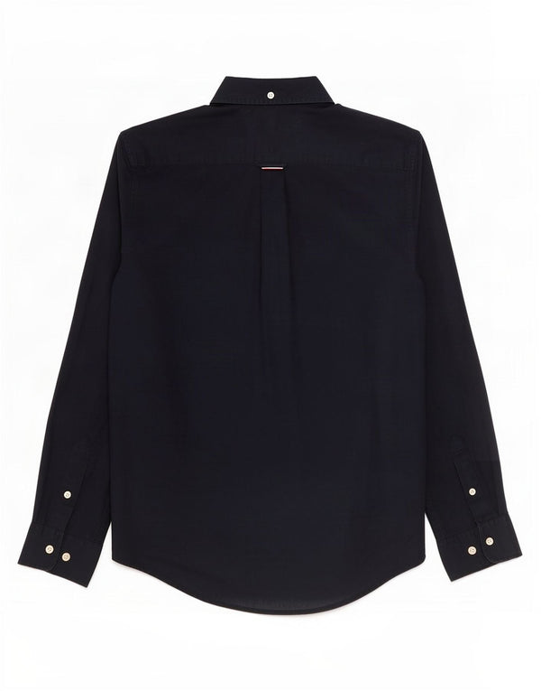 Tommy Hilfiger Mens Shirt Medium Navy Blue Cotton