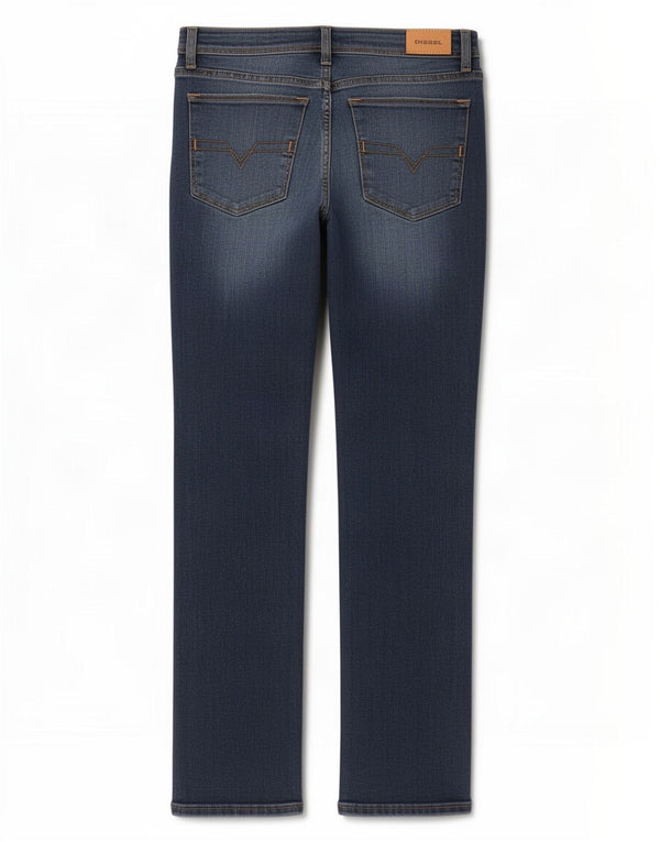 Diesel Boys Distressed Slim Jeans 13-14 Years W30 L32 Navy Blue Cotton