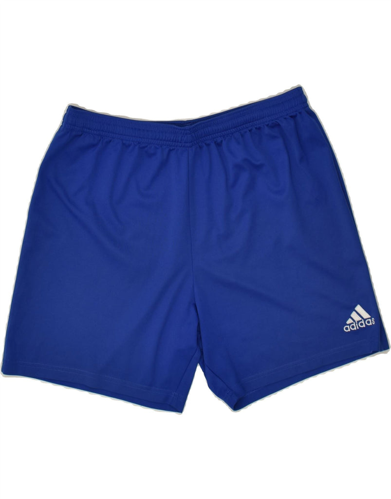 ADIDAS Mens Sport Shorts UK 30 Medium Blue | Vintage Adidas | Thrift | Second-Hand Adidas | Used Clothing | Messina Hembry 