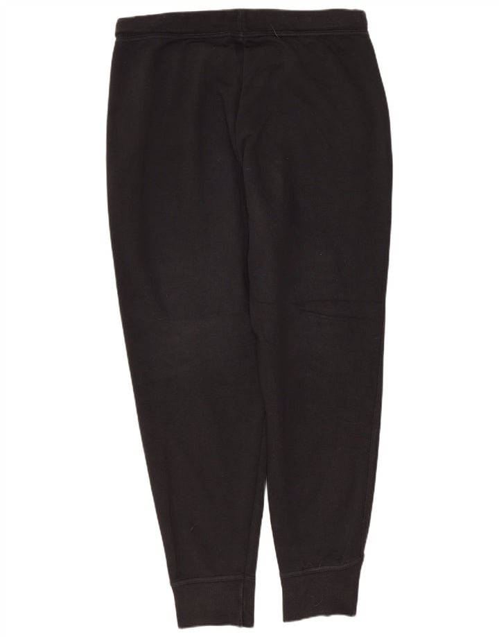 NIKE Womens Tracksuit Trousers Joggers UK 10 Small Black Cotton