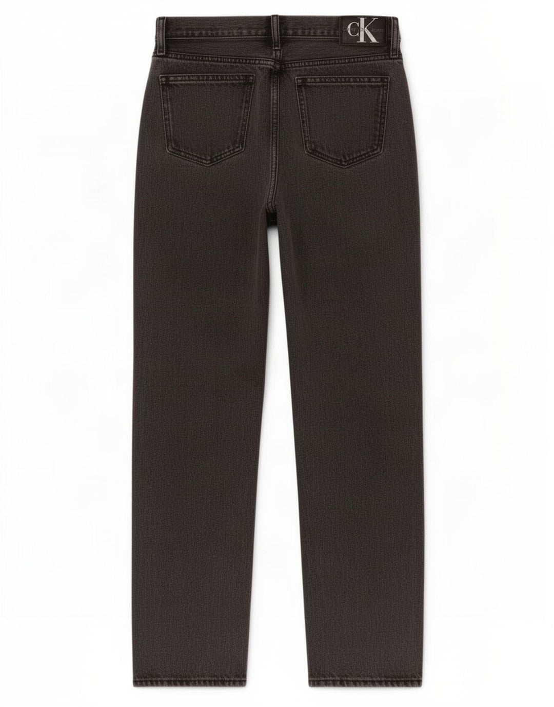 Calvin Klein Womens Straight Jeans W27 L30 Grey
