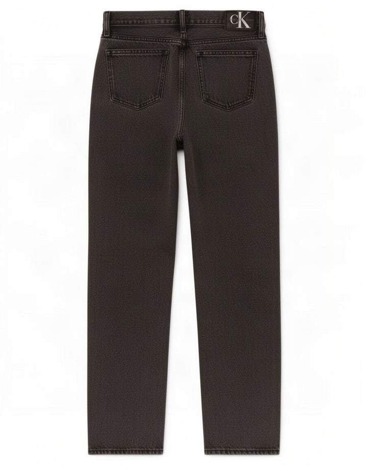 Calvin Klein Womens Straight Jeans W27 L30 Grey
