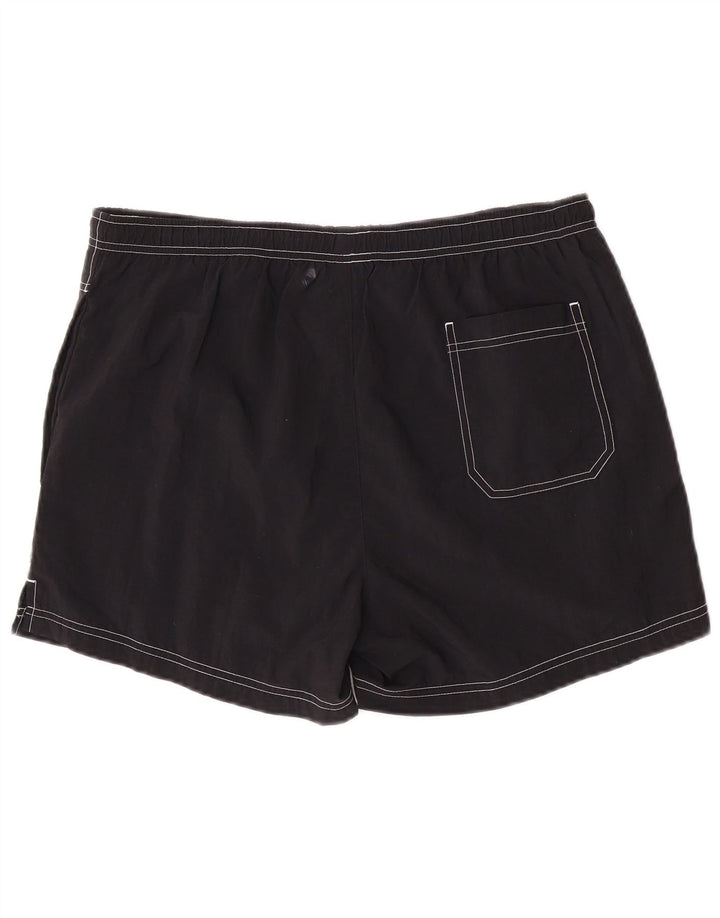 Champion Mens Swimming Shorts Large Black Polyamide
