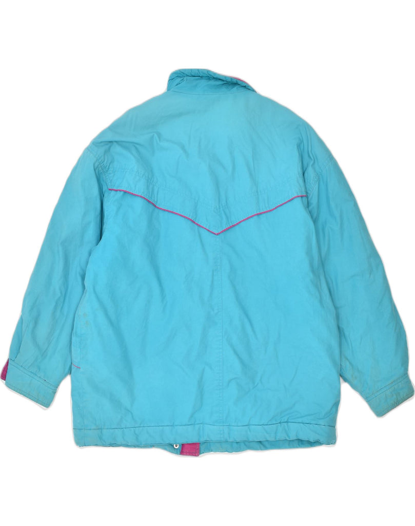 VINTAGE Mens Windbreaker Jacket UK 36 Small Blue Cotton | Vintage | Thrift | Second-Hand | Used Clothing | Messina Hembry 