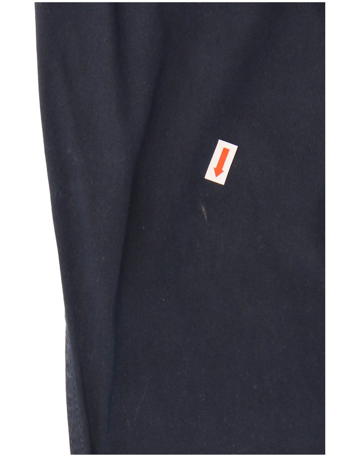 HUGO BOSS Womens Slim Chino Trousers W32 L28 Navy Blue