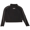 UNDER ARMOUR Womens Cold Gear Crop Sweatshirt Jumper UK 10 Small Black