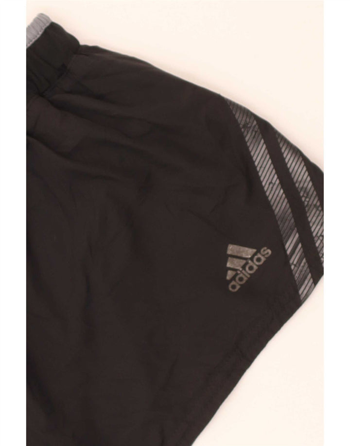 Adidas Womens Climacool Sport Shorts UK 12 Medium Black Polyester