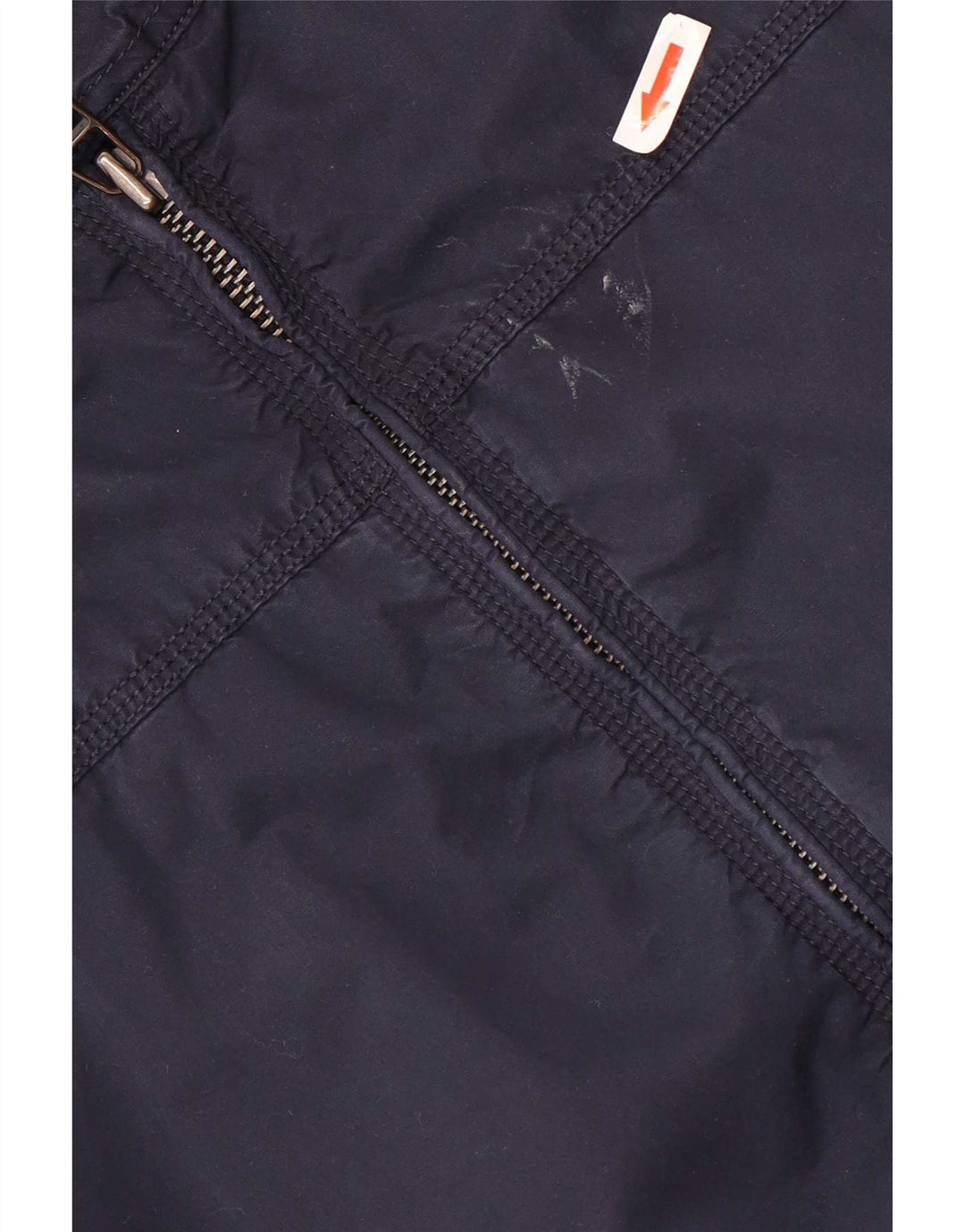Superdry Mens Bomber Jacket UK 42 XL Navy Blue Cotton