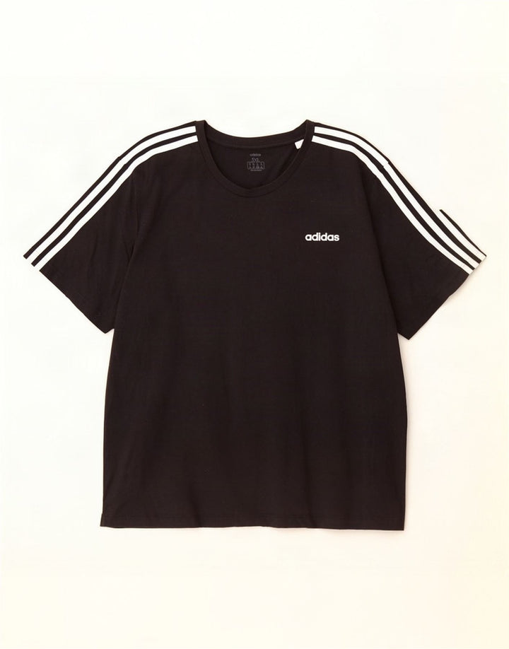 Adidas Mens T-Shirt Top 3XL Black