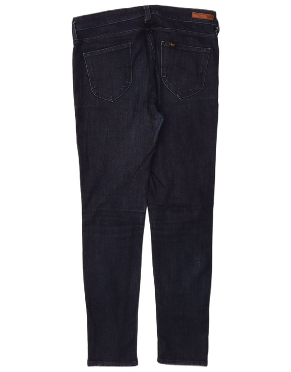 Lee Womens Scarlett Skinny Jeans W32 L31 Navy Blue Cotton