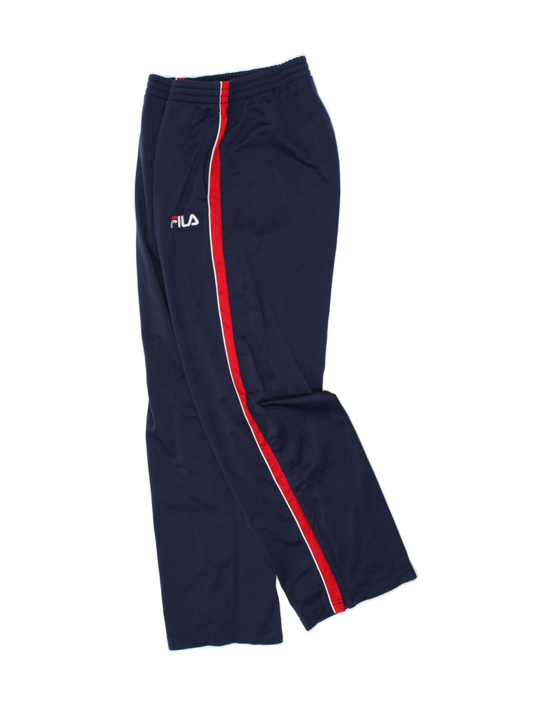 FILA Mens Tracksuit Trousers Medium Navy Blue Sports | Vintage Fila | Thrift | Second-Hand Fila | Used Clothing | Messina Hembry 